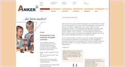 Desktop Screenshot of ankerstein.de