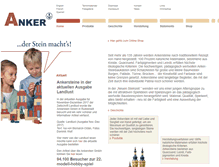 Tablet Screenshot of ankerstein.de